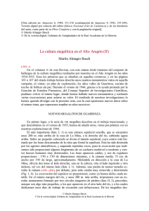 pdf La cultura megalítica en el Alto Aragón (II)