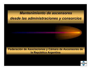 Mantenimiento de ascensores desde las administraciones y