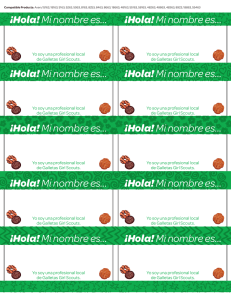 Hola! Mi nombre es