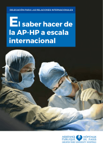 El saber hacer de la AP-HP a escala internacional