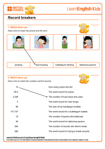 Print an activity for the story.