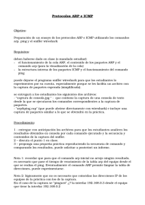 Protocolos ARP e ICMP