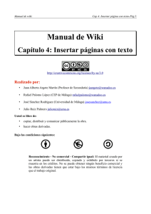 Manual de Wiki