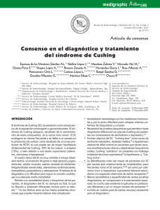Consenso en el diagnóstico y tratamiento del síndrome de Cushing
