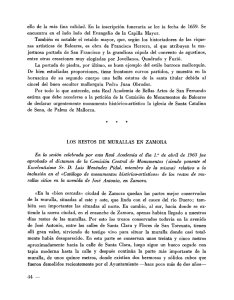 Los restos de murallas en Zamora - Biblioteca Virtual Miguel de