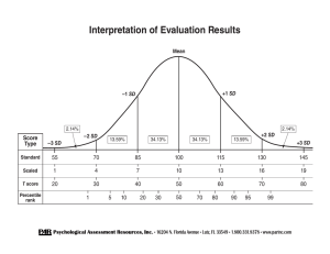 Interpretation of Evaluation Results