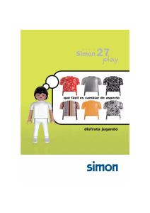 Colección de fundas intercambiables de la nueva serie Simon 27play