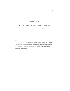 "KA/ZEN Y EL CONTROL DE LA CALIDAD" C . c, .2