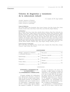 Criterios de diagnóstico y tratamiento de la tuberculosis infantil