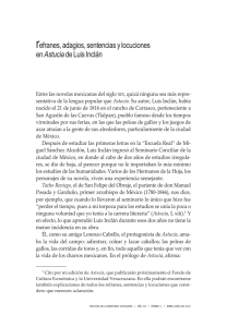 refranes, adagios, sentencias y locuciones en Astuciade Luis Inclán