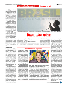 Brasil: años difíciles