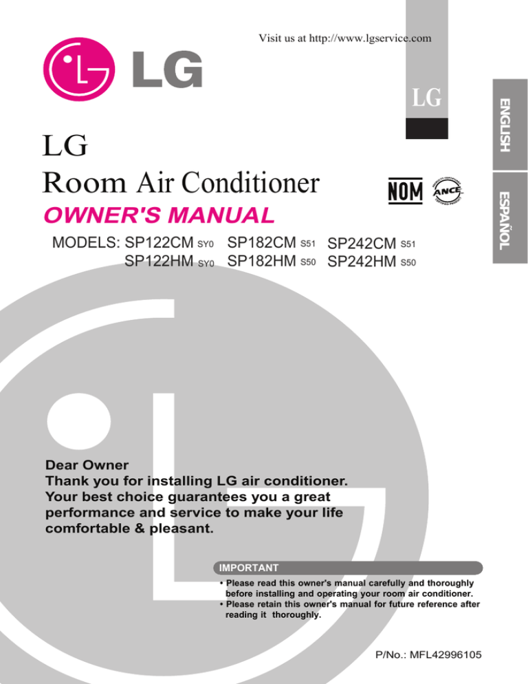 LG Room Air Conditioner