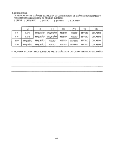 [ ]LEVE [ JPEQUEÑO [ ]MEDIO [ ]SEVERO [ ]COLAPSO