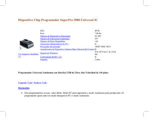 Dispositivo Chip Programador SuperPro 5000