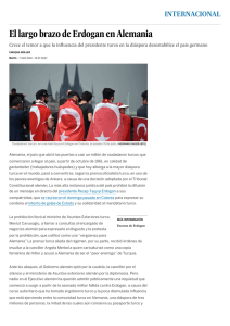 El largo brazo de Erdogan en Alemania | Internacional | EL PAÍS