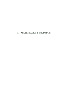 iii materiales y métodos