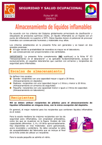 Ficha SYSO 5 - Almacenamiento de líquidos inflamables