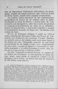 Page 1 2 pablo de Pozzo Toscanelli hija de Bartolomé Pallestrelo