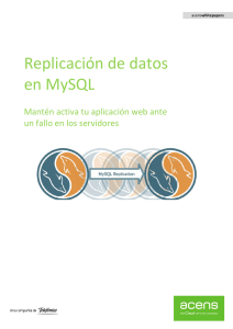 Replicación de datos en MySQL