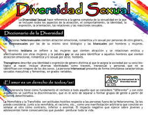 Page 1 *La Diversidad Sexual hace referencia a la gama completa