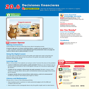 20.6 Decisiones financieras