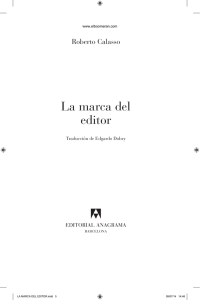 La marca del editor