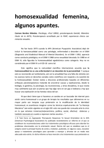 Homosexualidad Femenina - Instituto de Psicoterapia Gestalt