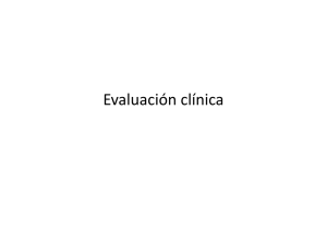 Evaluación clínica