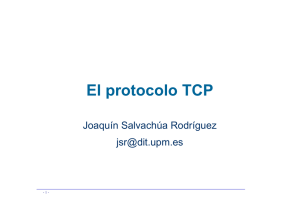 El protocolo TCP