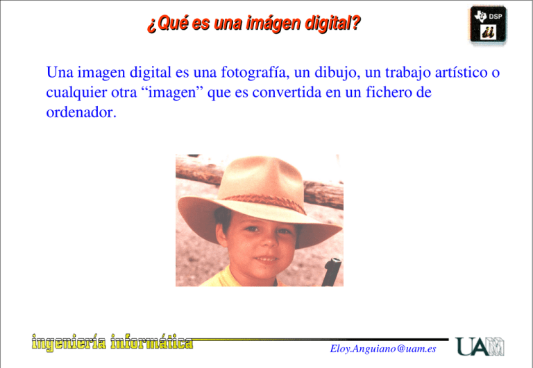 ¿Que es una imagen digital?