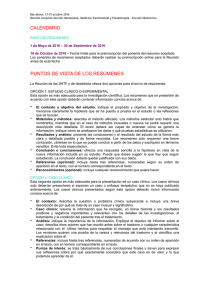 Descargar PDF - VI Reunión Sección Hemostasia, Medicina