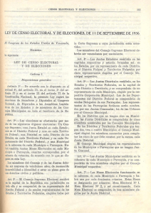 Ley de Censo Electoral y de Elecciones (1936)