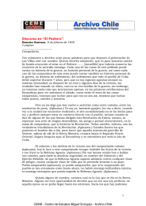 1959 02 08 Discurso en `El Pedrero`.
