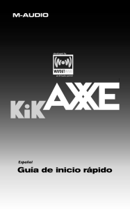 KikAXXE - Guía de inicio rápido - M