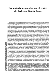 pdf Las sociedades creadas en el teatro de García Lorca / Dennis A