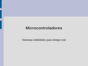 Arquitectura de microcontroladores