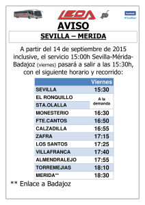 1530 Sevilla-Merida-Badajoz