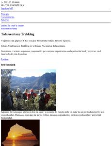 Talassemtane Trekking