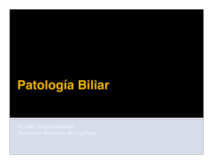 Patología Biliar