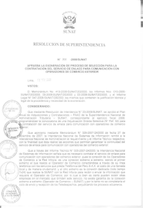 R. Superintendencia Nº 201-2008