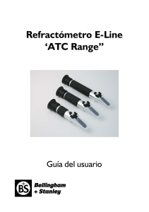 Refractómetro E-Line `ATC Range