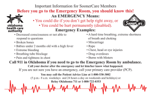 Before you go to the Emergency Room, you should know this!