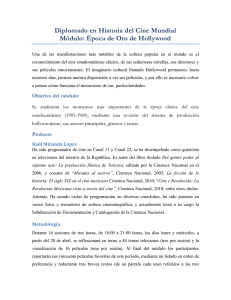 Diplomado en Historia del Cine Mundial Módulo