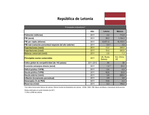 República de Letonia - Secretaría de Economía