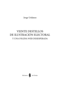 VEINTE DESTELLOS DE ILUSTRACIÓN ELECTORAL