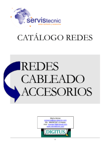 catálogo redes - SERVISTECNIC, sc