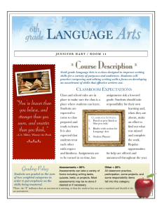 Language Arts_Syllabus - Hood River County School District
