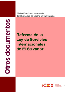 reforma de la ley de servicios internacionales