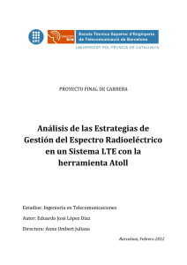 Análisis de las Estrategias de Gestión del Espectro Radioeléctrico