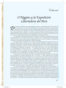 O`Higgins y la Expedición Libertadora del Perú